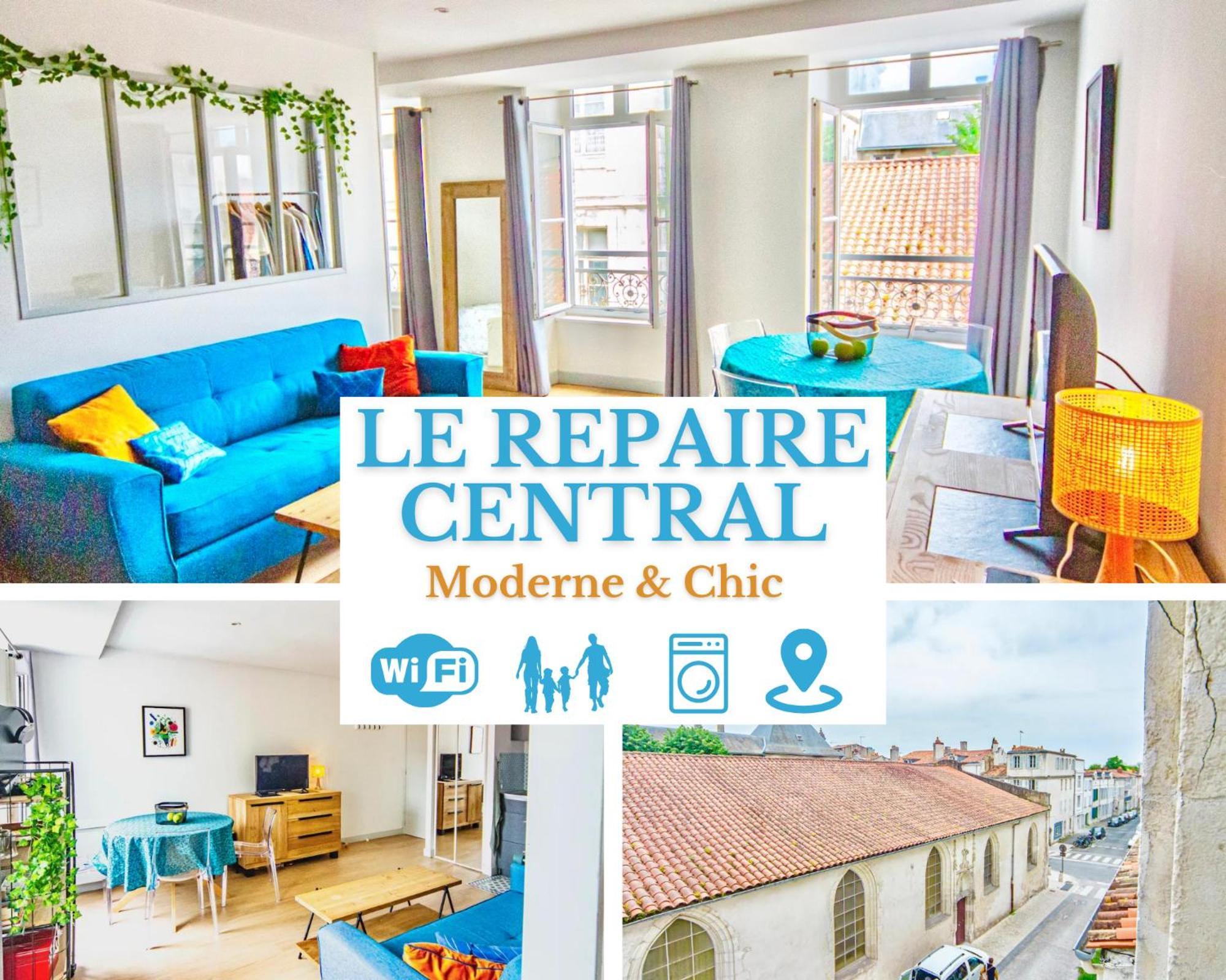 Repaire Central - Chic & Moderne - Wifi Gratuit - Parfaitement Equipe - Centre-Ville Historique ラ・ロシェル エクステリア 写真